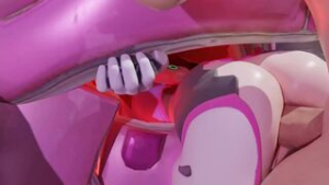 D.va Stuck - ﻿3D animation on Crohasit