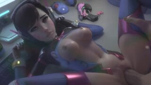 D.va missionary (sound) - ﻿3D animation on Crohasit
