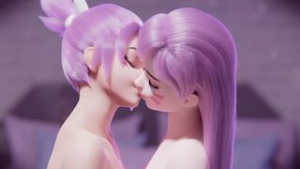 D.va x Kiriko - ﻿3D animation on Crohasit