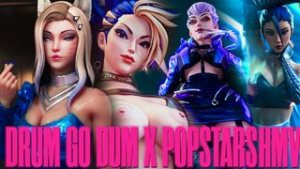 DRUM GO DUM x POPSTARS HMV by KERCEC - ﻿3D animation on Crohasit