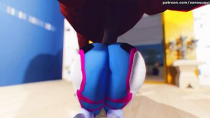 DVA Busty – Zanosuqui - Overwatch animation on Crohasit