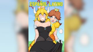 Daisy Masturba a Bowsette – ESPAÑOL LATINO (Afrobull) - Mario animation on Crohasit