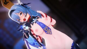 Dance of the Sinners - Genshin Impact animation on Crohasit