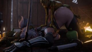 Dark Elf x Goblins - ﻿3D animation on Crohasit