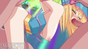 Dark Magician Girl Gangbanged - Yu-Gi-Oh! animation on Crohasit