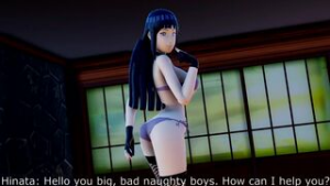 DefenseDevil99 – Horny Hinata – Episode 03 – All Holes Filled Part 01 - Honey Select animation on Crohasit