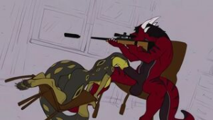 Dragon and Snake BlowjobDeepthroat by Fuzzamorous [RESTORED] - 2D animation on Crohasit
