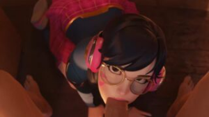 Dva-Gravechill Twilight - ﻿3D animation on Crohasit