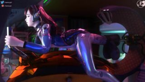 Dva X El Tauro – Neroupi - Overwatch animation on Crohasit