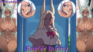 Easter Bunny (fixed version) - rule34 animation on Crohasit