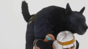 Egyptian x Werewolf - ﻿3D animation on Crohasit