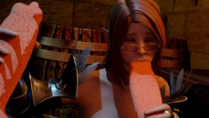 Elf Takes Two Big Dicks [Kleinvoimond] - ﻿3D animation on Crohasit