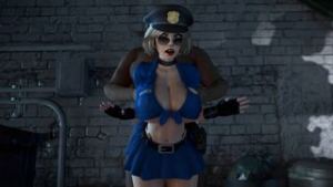 Elizabet Cop [0Zman][4K60FPS] - ﻿3D animation on Crohasit