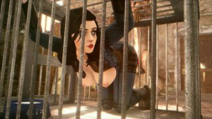 Elizabeth with dog 1080P 60 FPS ( Noname55 ) - ﻿3D animation on Crohasit