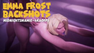 Emma Frost Backshots [Midnightswamie][NO WM][4K60FPS] - ﻿3D animation on Crohasit