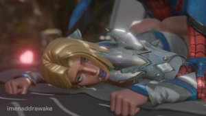 Emma Frost Gets Tamed - Marvel animation on Crohasit