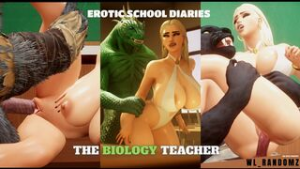 Erotic School Diaries Chapter-1 (The Biology Teacher) - ﻿3D animation on Crohasit