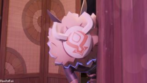 Eula | Romantic night - ﻿3D animation on Crohasit
