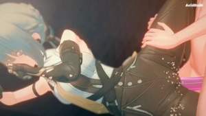 Evelyn Chevalier sex - zenless zone zero animation on Crohasit