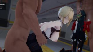 Evelyn and Astra Yao [Akt] - ﻿3D animation on Crohasit