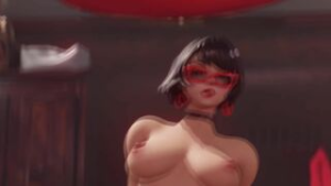 Evie riding dick - Fortnite animation on Crohasit