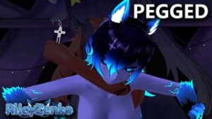 FEMBOY PEGGED [MioCosmosVR x RileyZenko] - ﻿3D animation on Crohasit