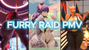 FURRY RAID PMV - ﻿3D animation on Crohasit
