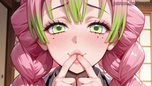 Fall in love with your first orgasm and Mitsuri Kanroji (Gentle JOI) - Asmr animation on Crohasit