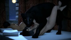 Farah & Opala x Panther [Santalol] - ﻿3D animation on Crohasit