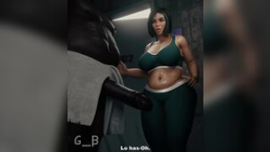 Fat Ashley en Español - ﻿3D animation on Crohasit