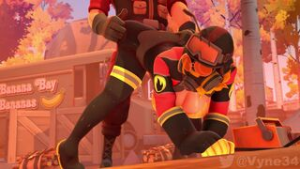 Fempyro Bee Jacko (Brigade) [@Vyne34] - ﻿3D animation on Crohasit