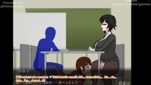 Frustated Mom and Teacher Yuri NTR hidden Sex(SUB-ENG)Oyayubi of yubikiri genman - 2D animation on Crohasit