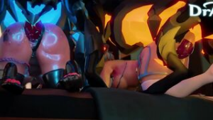 Fu Tao X Riftwofls Pt3 [DrAgk] - ﻿3D animation on Crohasit