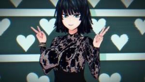 Fubuki twerking big ass and boucing big tits - ﻿3D animation on Crohasit