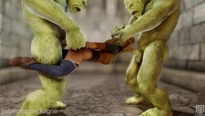 Fun with Olga and Chloe | Trailer - ﻿3D animation on Crohasit