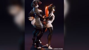 Furry Futa Woman Anal With Femboy [Lewdchord] - ﻿3D animation on Crohasit