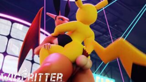 Futa Charizard Pounding Pikachu – Wigfritter - Pokemon animation on Crohasit