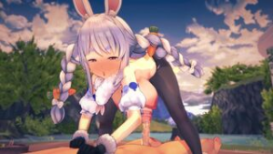 Futa Peko By Pori - Hololive animation on Crohasit