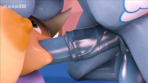 Futa Rarity, Futa Rainbow Dash And Applejack – Blackjr - My Little Pony Friendship is Magic animation on Crohasit