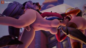 Futa Sandwich [Bandoned] - ﻿3D animation on Crohasit