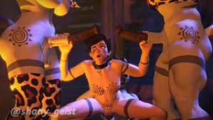 Futa zebras on Tracer (Bonus) [shady_geist] - ﻿3D animation on Crohasit