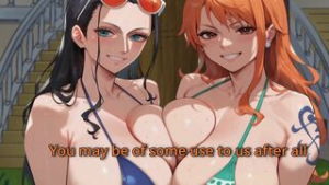 Futanari Pirates take care of you - JOI animation on Crohasit