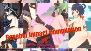Genshin Impact Compilation #2 - Genshin Impact animation on Crohasit