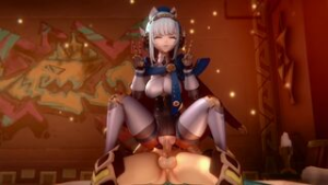 [Genshin Impact]: Ineffa Sex Bot Service~ - Genshin Impact animation on Crohasit