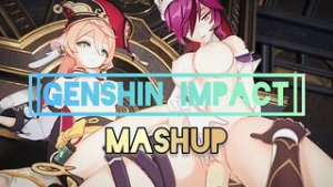 Genshin Impact Mashup - Beat Banger animation on Crohasit