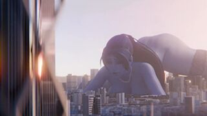 Giantess Widowmaker Building Masturbation [GigaEnjoyer] - ﻿3D animation on Crohasit