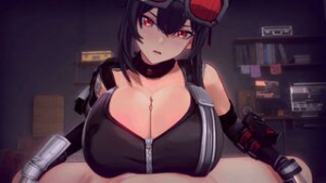 Grace Tit Fuck Part 1 (Not full version)| Artist: Blobcg - zenless zone zero animation on Crohasit