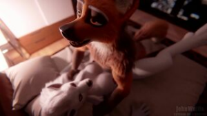 Guarez X Édelie [JohnWulffe] - ﻿3D animation on Crohasit