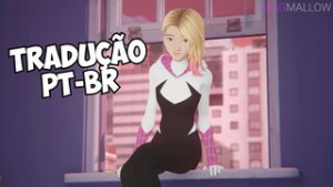 Gwen [Across the Spider-Verse] [PT-BR] - ﻿3D animation on Crohasit