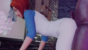 Gwen Tennyson Bend Over Assjob [Kishi] - ﻿3D animation on Crohasit